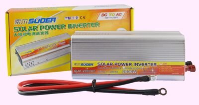 Power Inverter DC 12V to AC 230V 2000W Modified Sine Wave Inverter with Anti-reverse Protection.